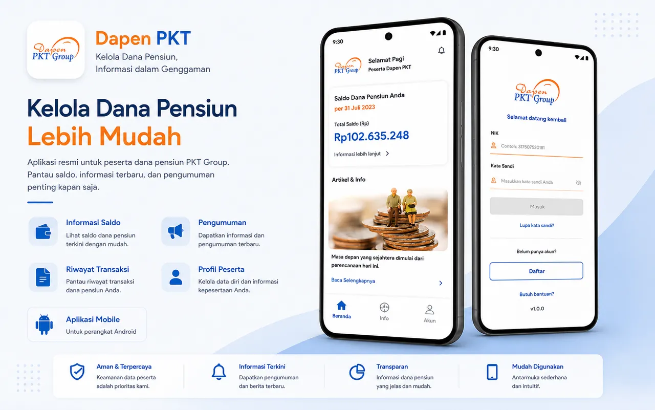 Dapen PKT preview