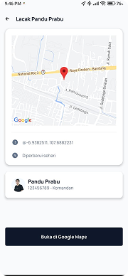 Live location tracking